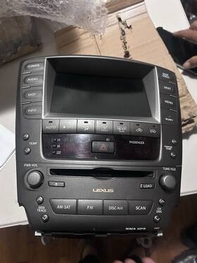 638-00706-noa2 1 Factory Radio Control Unit-am/fm 6 Disc Dvd Player Reman Fits 2005 Cadillac Sts