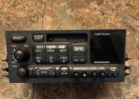 638-01068b-bt 1 Factory Radio Control Unit-am Fm Cd Player Reman Fits 1997 Chevrolet Corvette