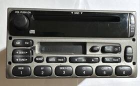 1l2f18c868ga 1 Factory Radio 638-01278-a Stereo Am Fm Cd Cassette Fits 01-02 Ford Explorer B