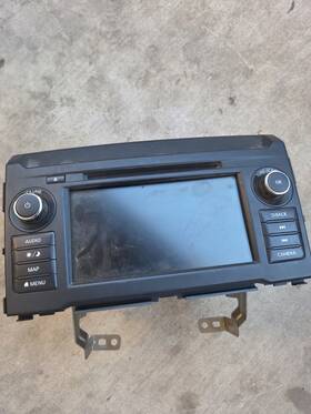 638-02303-d 1 Factory Radio Control Unit-am/fm Dvd Player Reman Fits 2006 Cadillac Dts
