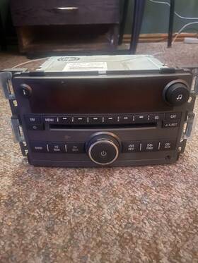 638-02380-d-bt2 1 Factory Radio Control Unit-am Fm Mp3 Cd Player Fits 2007 Saturn Aura