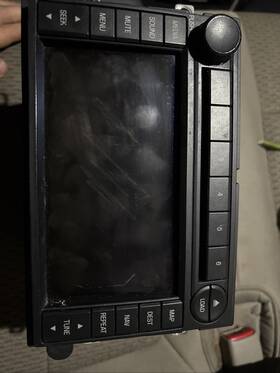 638-03025-noa 1 Factory Radio Ford 04-09 Expedition/ F150 Oem Car Stereo Cd Player Navigation System