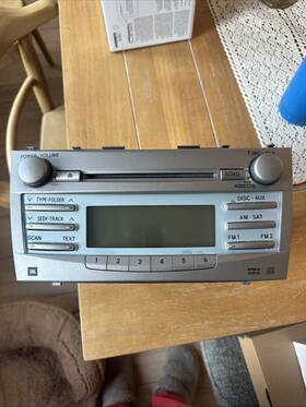 638-50375-noa4 1 Factory Radio Control Unit-am Fm Cd Player Reman Fits 2008 Toyota Camry