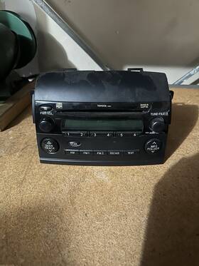 638-50423-noa-blem 1 Factory Radio Control Unit Reman Fits 2006 Toyota Sienna
