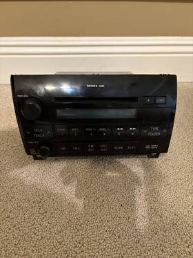 638-50647-noa 1 Factory Radio Control Unit-am Fm Cd Player Reman Fits 2007 Toyota Tundra