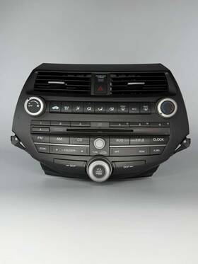 638-50732-noa-x1 1 Factory Radio 2008-2012 Honda Accord Climate Control Panel Oem Audio Ac Unit