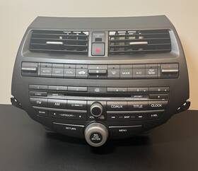 638-50734-noa-x 1 Factory Radio 2008-2011 Honda Accord Am Fm Cd Player Audio Assembly Single Disc