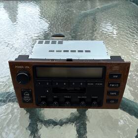 1 Factory Radio 638-50853-a Control Unit-am Fm Mp3 Cd Cassette Player Fits 2000 Lexus Es300