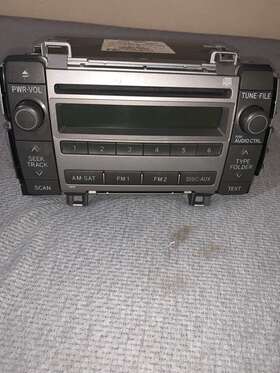 638-51009-noa 1 Factory Radio 2nd Generation Toyota Matrix Control Unit-am Fm Wma Mp3