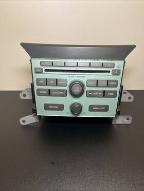 1 Factory Radio 638-51223-noa2 2009-2011 Honda Pilot Receiver Am Fm 6 Disc Cd Player Oem