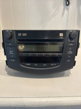 638-51242-noa 1 Factory Radio Control Unit-am Fm 6 Disk Cd Player Reman Fits 2009 Toyota Rav4