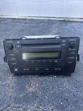 638-51483-noa3 1 Factory Radio Control Unit-am Fm Mp3 Cd Player Reman Fits 2010 Toyota Prius