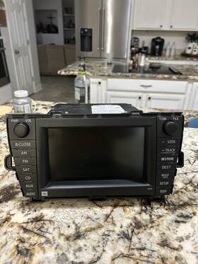 638-52337-noa 1 Factory Radio 2010-2012 Toyota Prius Am Fm Xm Cd Jbl Oem Navigation