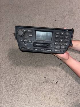 638-58365-bt 1 Factory Radio 2000 2001 2002 2003 Jaguar Xjr Xj8 Vanden Plas X100 Audio Cassette Unit Oe