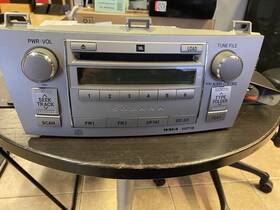 638-58408a-noa 1 Factory Radio Control Unit-am/fm 6 Disc Cd Cassette Player Fits 2004 Toyota Solara