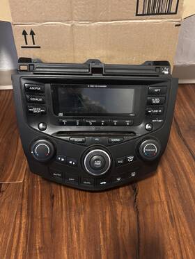638-58481-bt 1 Factory Radio Control Unit-am/fm 6 Disc Cd Player Reman Fits 2003 Honda Accord