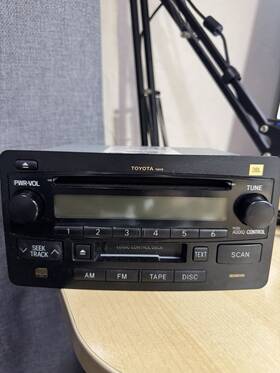 638-58553-noa 1 Factory Radio Control Unit-am Fm Cd Cassette Player Reman Fits 2003 Toyota Sequoia