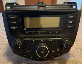 638-58812-noa 1 Factory Radio 2003 To 2007 Honda Accord / Hvac Control Head Unit