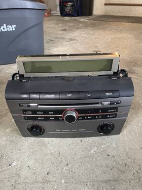 638-58889-a 1 Factory Radio Mazda 3 Speed 2008 Stereo