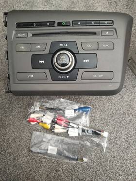 638-59167-noa 1 Factory Radio Control Unit-am/fm Cd Player Fits 2012 Honda Civic