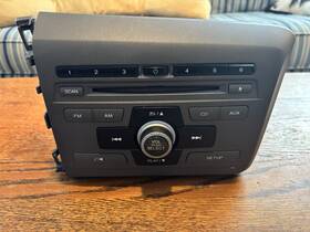 638-59170-noa 1 Factory Radio Control Unit-am Fm Cd Player Reman Fits 2012 Honda Civic