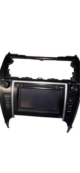638-72499-noa 1 Factory Radio 2012 Toyota Camry Stereo Cd Player Touch Screen Climate Control