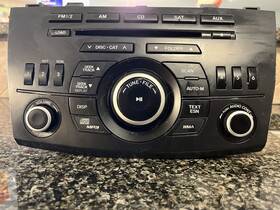 Bgv4-66-aho 1 Factory Radio 2010-2013 Mazda 3 Am Fm Cd Stereo Head Unit Panel