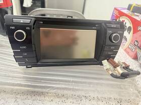 Mk813441 1 Factory Radio Control Unit-am Fm Cd Player Reman Fits 2014 Toyota Corolla