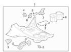 13583046 Gm Brand New Genuine Oem Audio Auxiliary Jack