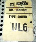 16239126 Cadillac Radio Cassette Stereo Audio Player
