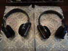 2pcs Unbranded Wireless Stereo Headphones Headset Ir Infrared For Car