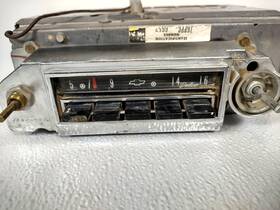 729ppc-6652 Acdelco Vintage 1960s Chevrolet Am Radio Delco Chevelle Untested Read