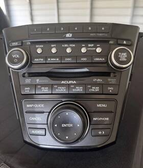 39101-stx-a720-m1 Acura 2011 Mdx Oem Factory Radio