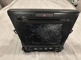 39540-tz5-a01 Acura Oem Navigation Radio Climate Control Unit Broken Screen 39540-tz5-a01 Acura Oem Navigation Radio Climate Control Unit Broken Screen