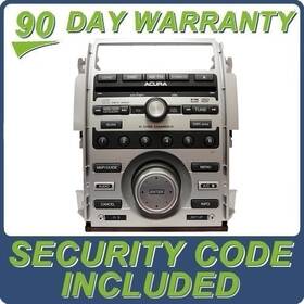 4xl2 Acura 4xl0 05 06 07 08 Rl Xm Radio Stereo Mp3 Dvd 6 Disc Changer Cd Player