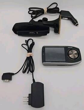 Pmd-b100t Alpine Blackbird Pmd-b100 Navigation System With Car Mount Both Cords- Works