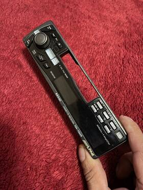 Tda-7560r Alpine Car Tape Player Radio Tuner Faceplate Only