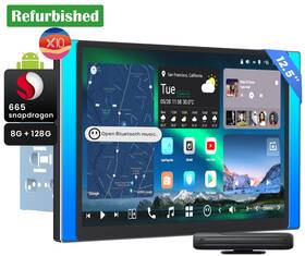 X10eg225eb Atoto X10 12.5ftft Android Car Stereo 2din Carplay Smarter Ai Vision Remote Wake