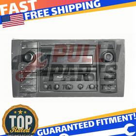 4b0035195a Audi Oem Radio Cd Cassette With Wiring 1999-2005 A6 Quattro