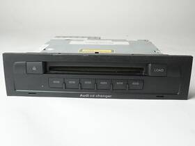 4l0035111 Audi 2007 - 2011 Q7 4l Cd 6 Disc Changer Receiver Audio Unit Wo Code