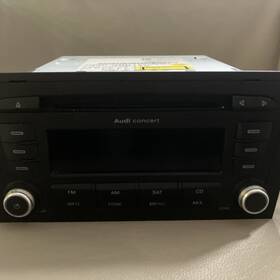 68670009911 Audi A3 Concert Nar Ab2 Double Stereo Radiodeck Oem - No Harness