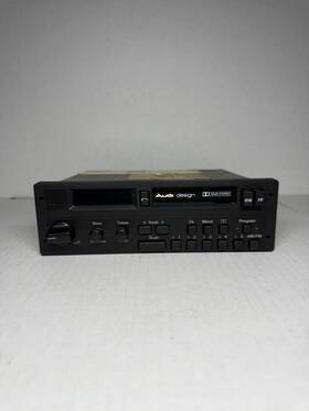 8631120531 Audi Blaupunkt Design Dolby System Am Fm Radio And Cassette Player Untested