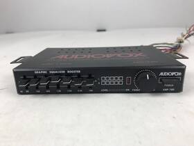 Amp-760 Audiovox Old School Stereo Graphic Equalizer Booster 7-band 40w