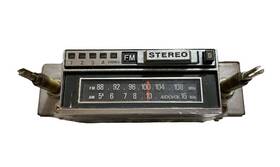 Tm-1000 Audiovox Vintage Am Fm 8-track Car Stereo Radio Model # Untested As Is