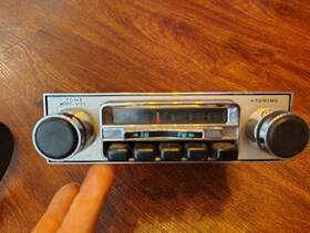 Auf-2565 Automatic Radio Vintage Jeep Am/fm Car Stereo Untested