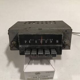 Mus7209 Automatic Radio 1967 Ford Mustang Am Push Button Made By