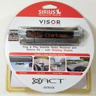 Axtr3ck Xact Sirius Visor Satellite Radio And Vehicle Kit With Rotating