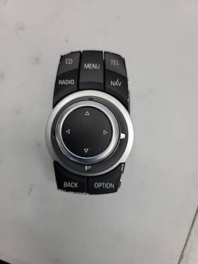 923111601 Bavarian Motor Works Bmw 033625107 Audio Visual Navigation Idrive Media Switch Controller Parts Only