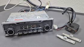 174658 Becker Vintage Europa Ii Mercedes Am/fm Car Stereo With Harness An Mounting Tabs