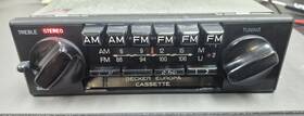 4457990 Becker Europa Am Fm Casette Stereo Model 599 Mercedes Tape Deck Inop